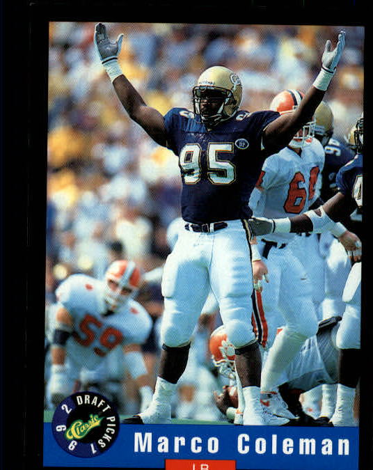 1992 Classic Draft Picks Football "Main Set" Base Cards - Picture 108 of 201
