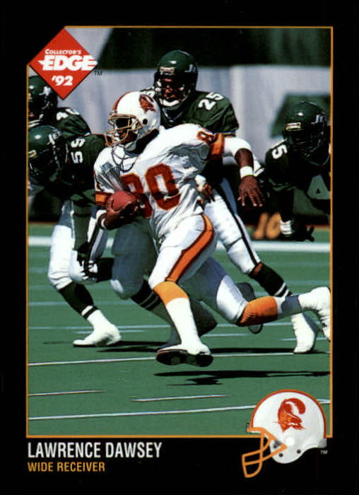 1992 Collector's Edge #167 Lawrence Dawsey