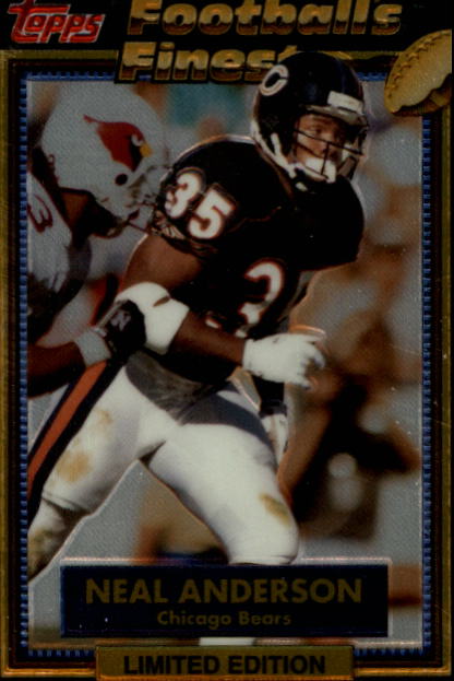 1992 Finest #1 Neal Anderson