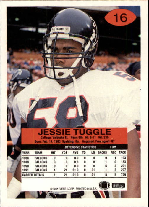 A6106- 1992 Fleer Football Card #s 1-250 +Rookies -You Pick- 15+ FREE US SHIP - Picture 33 of 487