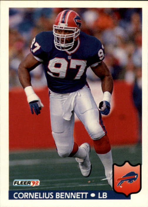 A6106- 1992 Fleer Football Card #s 1-250 +Rookies -You Pick- 15+ FREE US SHIP - Picture 40 of 487