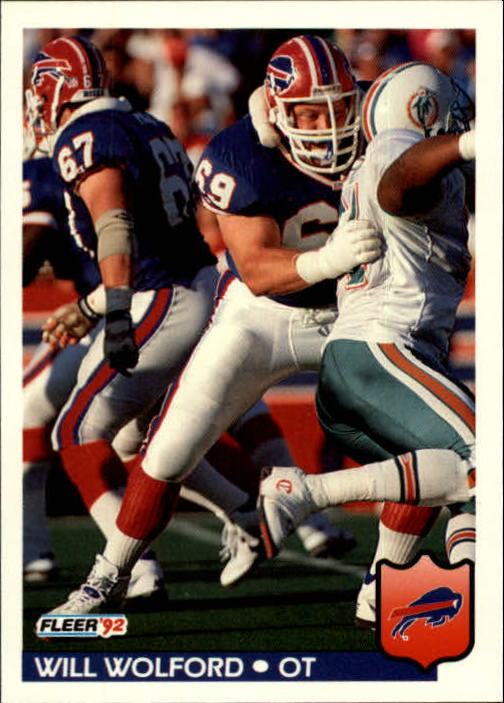 1992 Fleer #34 Will Wolford