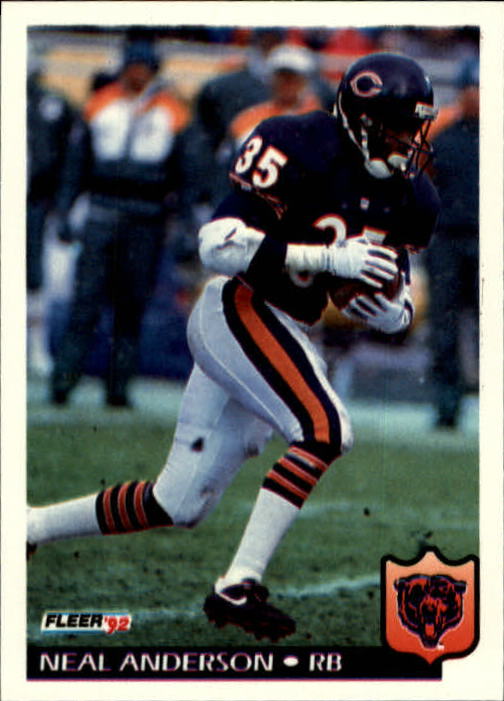 fleer football 1992 #44 brad muster chicago bea - Buy Collectible