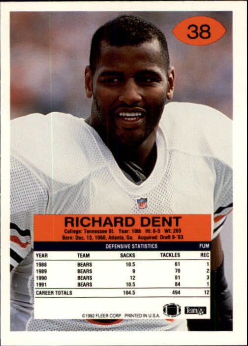 A6106- 1992 Fleer Football Card #s 1-250 +Rookies -You Pick- 15+ FREE US SHIP - Picture 75 of 487
