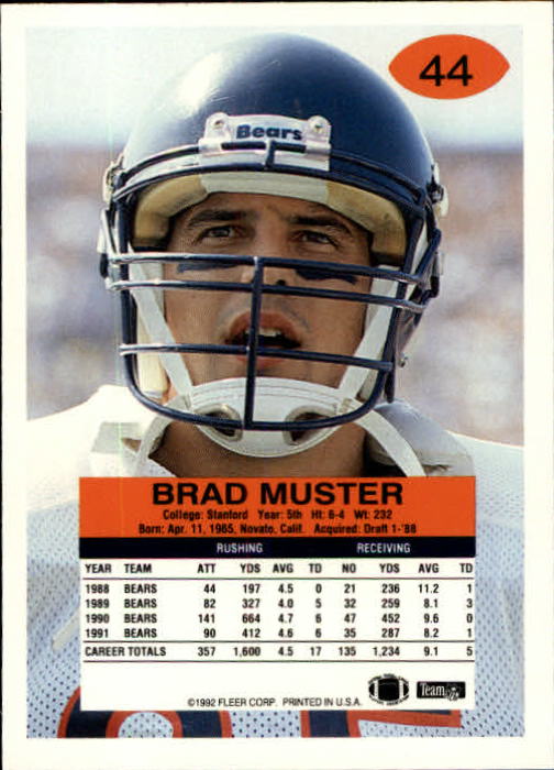 A6106- 1992 Fleer Football Card #s 1-250 +Rookies -You Pick- 15+ FREE US SHIP - Picture 83 of 487