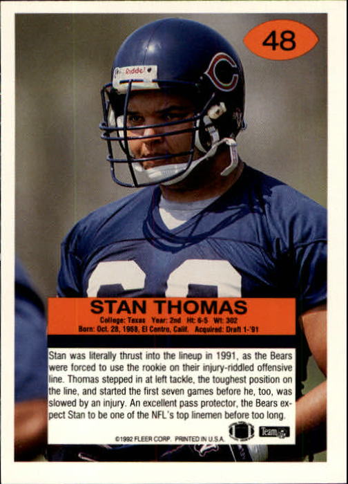 A6106- 1992 Fleer Football Card #s 1-250 +Rookies -You Pick- 15+ FREE US SHIP - Picture 91 of 487