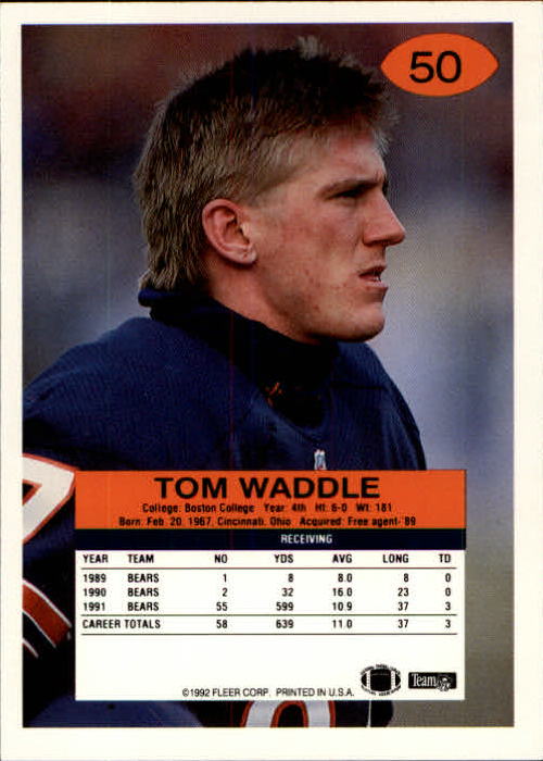 A6106- 1992 Fleer Football Card #s 1-250 +Rookies -You Pick- 15+ FREE US SHIP - Picture 95 of 487