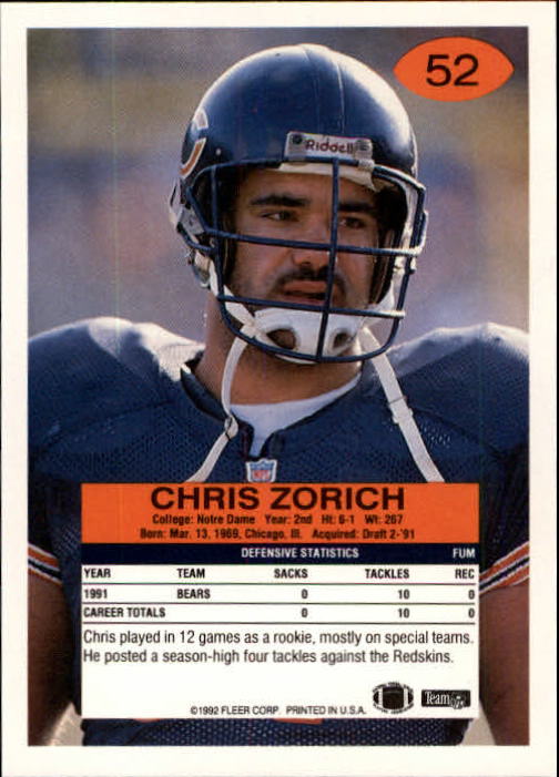 A6106- 1992 Fleer Football Card #s 1-250 +Rookies -You Pick- 15+ FREE US SHIP - Picture 99 of 487