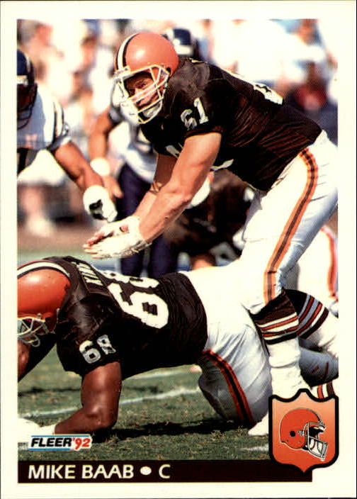 A6106- 1992 Fleer Football Card #s 1-250 +Rookies -You Pick- 15+ FREE US SHIP - Picture 120 of 487