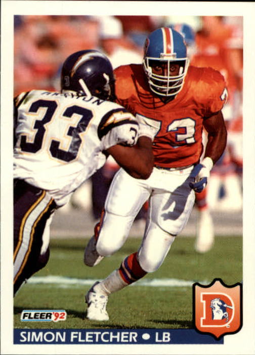 A6106- 1992 Fleer Football Card #s 1-250 +Rookies -You Pick- 15+ FREE US SHIP - Picture 184 of 487