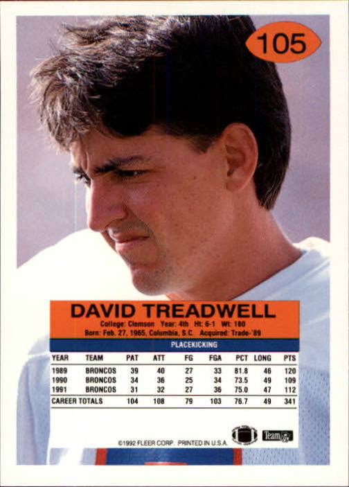 A6106- 1992 Fleer Football Card #s 1-250 +Rookies -You Pick- 15+ FREE US SHIP - Picture 205 of 487