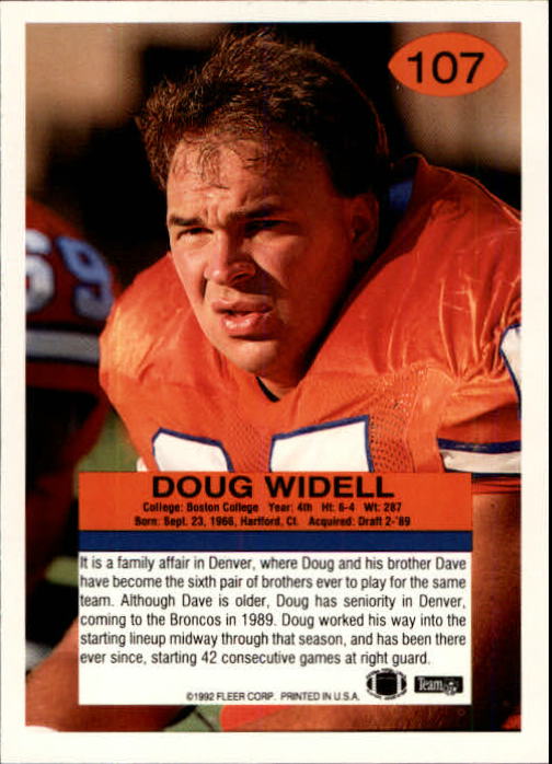 A6106- 1992 Fleer Football Card #s 1-250 +Rookies -You Pick- 15+ FREE US SHIP - Picture 209 of 487