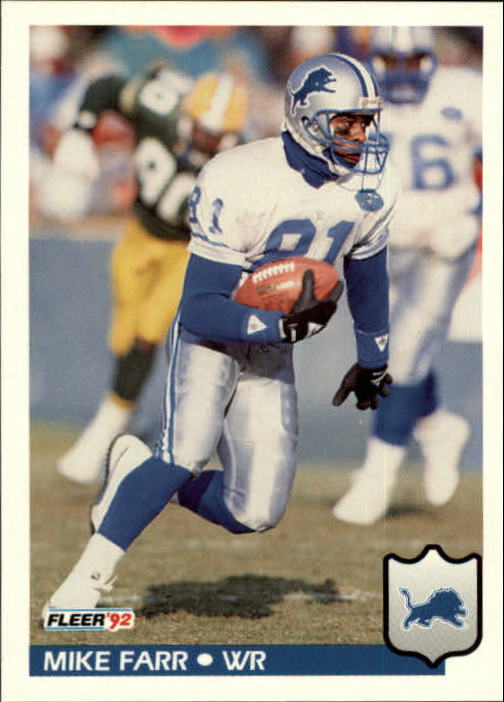 A6106- 1992 Fleer Football Card #s 1-250 +Rookies -You Pick- 15+ FREE US SHIP - Picture 220 of 487