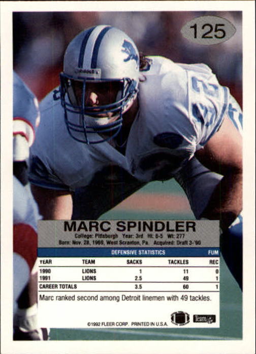A6106- 1992 Fleer Football Card #s 1-250 +Rookies -You Pick- 15+ FREE US SHIP - Picture 241 of 487