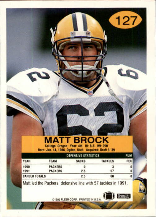 A6106- 1992 Fleer Football Card #s 1-250 +Rookies -You Pick- 15+ FREE US SHIP - Picture 245 of 487