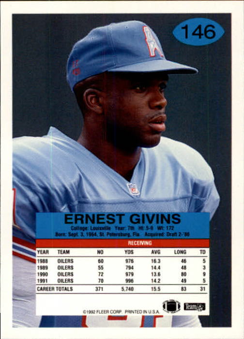 A6106- 1992 Fleer Football Card #s 1-250 +Rookies -You Pick- 15+ FREE US SHIP - Picture 283 of 487