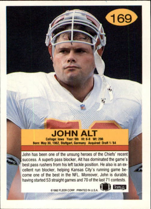 A6106- 1992 Fleer Football Card #s 1-250 +Rookies -You Pick- 15+ FREE US SHIP - Picture 329 of 487