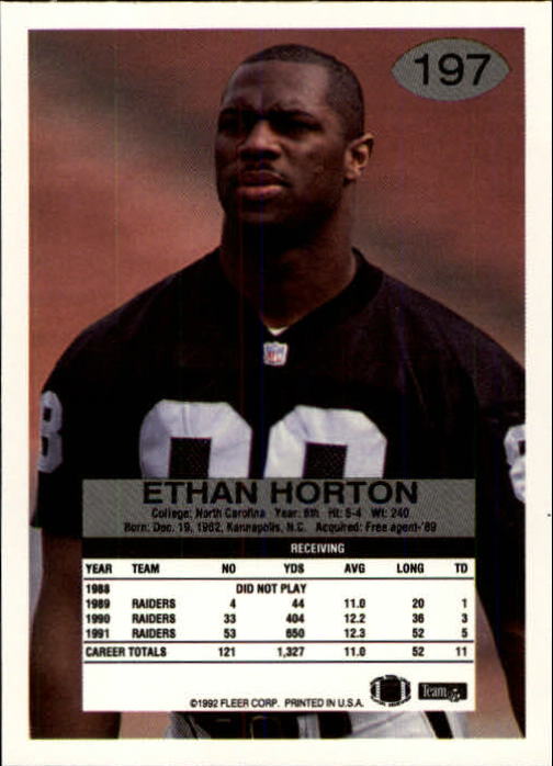 A6106- 1992 Fleer Football Card #s 1-250 +Rookies -You Pick- 15+ FREE US SHIP - Picture 385 of 487