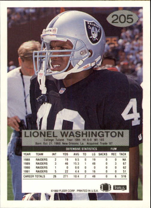 A6106- 1992 Fleer Football Card #s 1-250 +Rookies -You Pick- 15+ FREE US SHIP - Picture 401 of 487