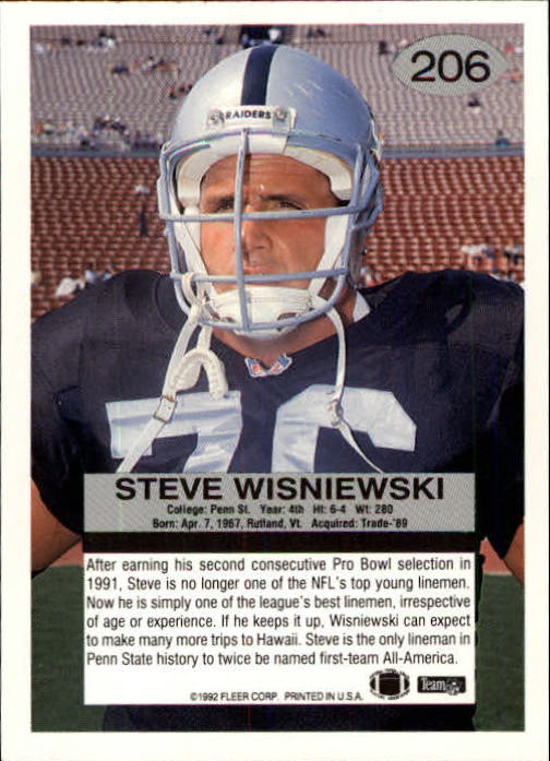A6106- 1992 Fleer Football Card #s 1-250 +Rookies -You Pick- 15+ FREE US SHIP - Picture 403 of 487