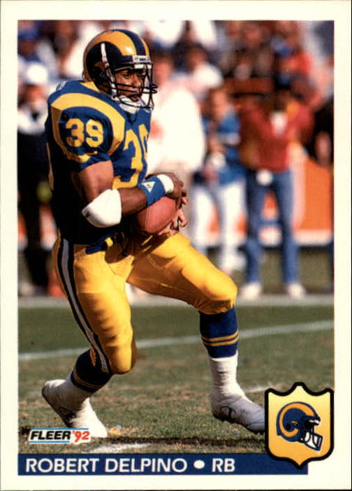 A6106- 1992 Fleer Football Card #s 1-250 +Rookies -You Pick- 15+ FREE US SHIP - Picture 408 of 487