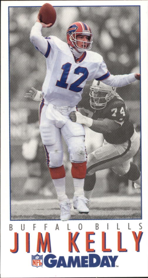 Jim Kelly #12 Quarterback & Former, 1992 Buffalo Bills AFC