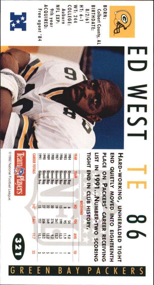 B2745- 1992 GameDay Football Cards 251-500 +Rookies -You Pick- 15+ FREE US SHIP