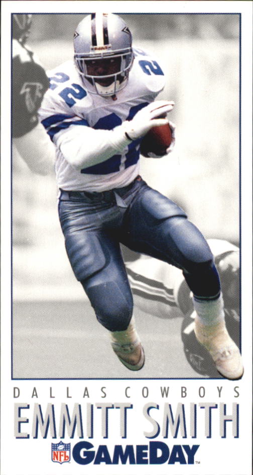 Emmitt Smith Dallas Cowboys Vintage 199 Starline School Paper