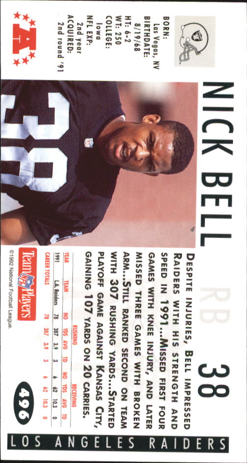 B2745- 1992 GameDay Football Cards 251-500 +Rookies -You Pick- 15+ FREE US SHIP