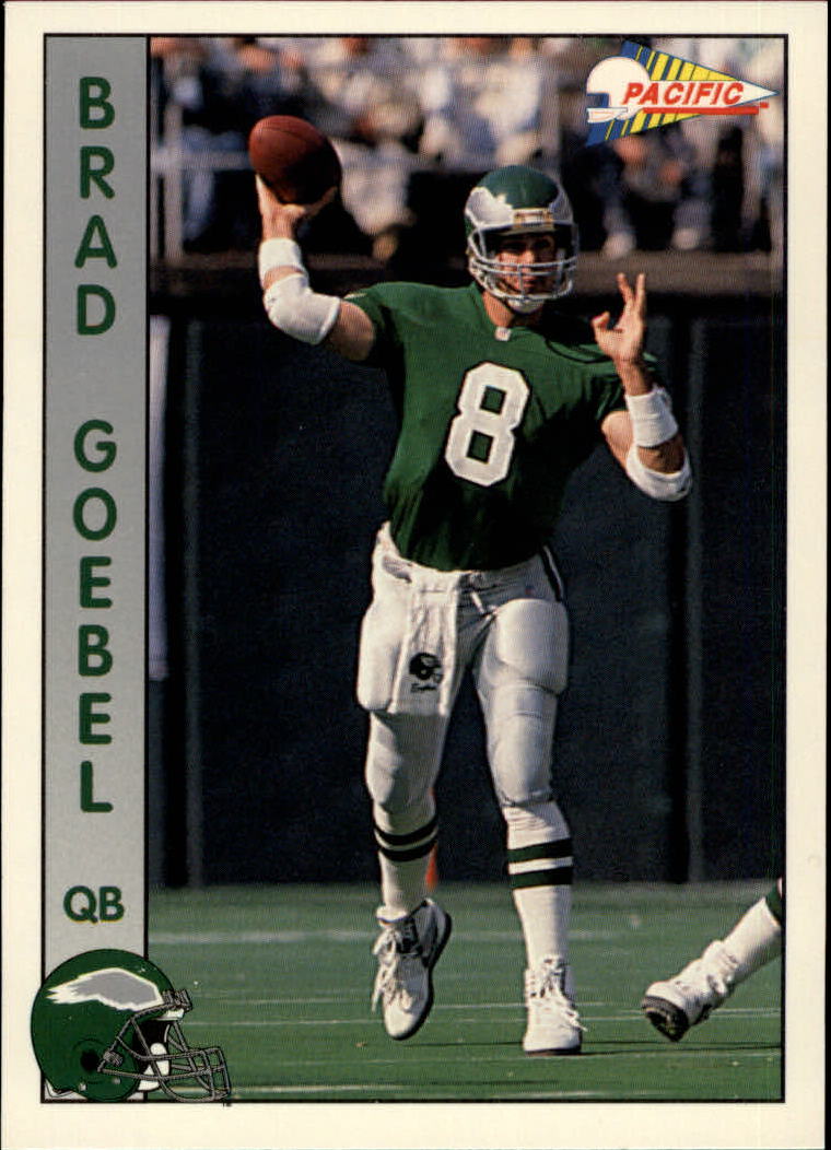 1992 Pacific Football "Main Set" Base Cards #221 to #440 - Picture 42 of 438
