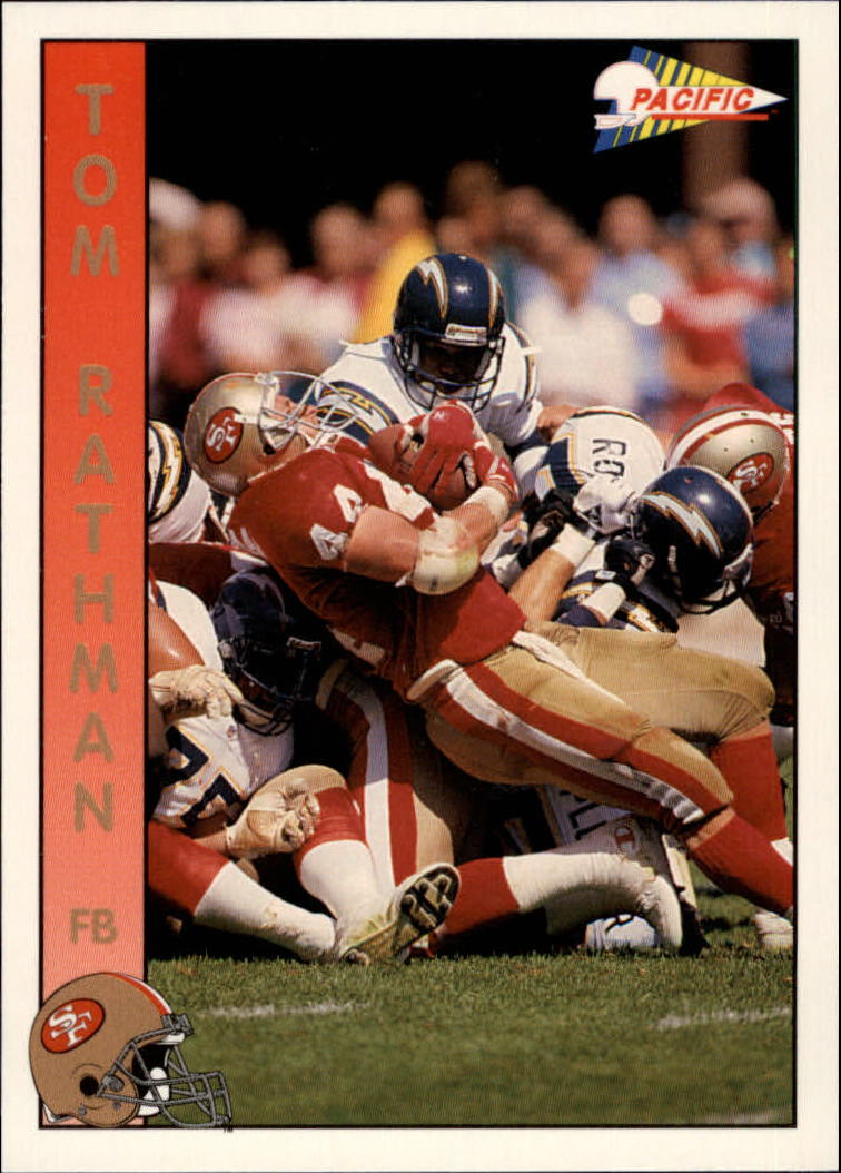 B1903- 1992 Pacific Football Cards 251-500 +Rookies -You Pick- 15+ FREE US SHIP - Picture 58 of 481