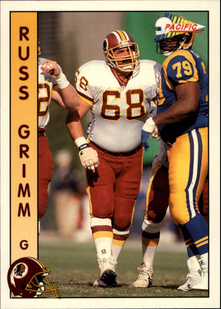 1992 Pacific Football "Main Set" Base Cards #221 to #440 - Picture 184 of 438