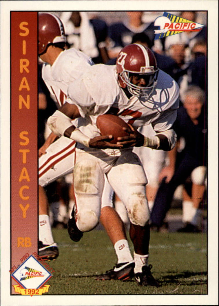 B1903- 1992 Pacific Football Cards 251-500 +Rookies -You Pick- 15+ FREE US SHIP - Picture 150 of 481