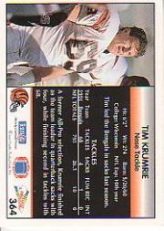 1992 Pacific Football "Main Set" Base Cards #221 to #440 - Picture 289 of 438