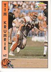 1992 Pacific Football "Main Set" Base Cards #221 to #440 - Picture 288 of 438