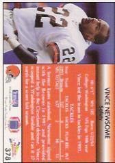 1992 Pacific Football "Main Set" Base Cards #221 to #440 - Picture 317 of 438