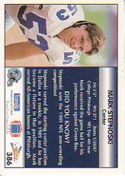 1992 Pacific Football "Main Set" Base Cards #221 to #440 - Picture 332 of 438