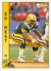 1992 Pacific Football "Main Set" Base Cards #221 to #440 - Picture 397 of 438