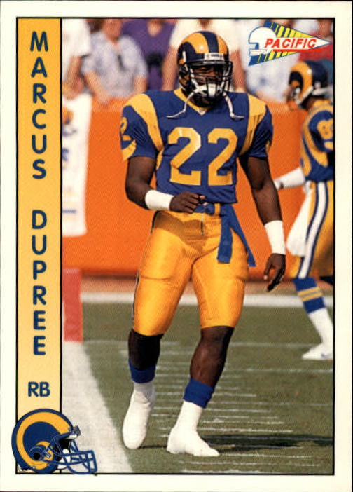 B1903- 1992 Pacific Football Cards 251-500 +Rookies -You Pick- 15+ FREE US SHIP - Picture 439 of 481