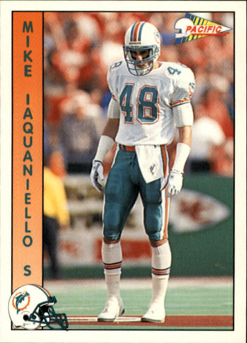 Mike Iaquaniello autographed Football Card (Miami Dolphins) 1991 Score #22T