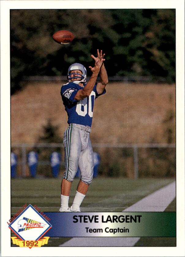 1992 Pacific Steve Largent #5 Steve Largent/Team Captain