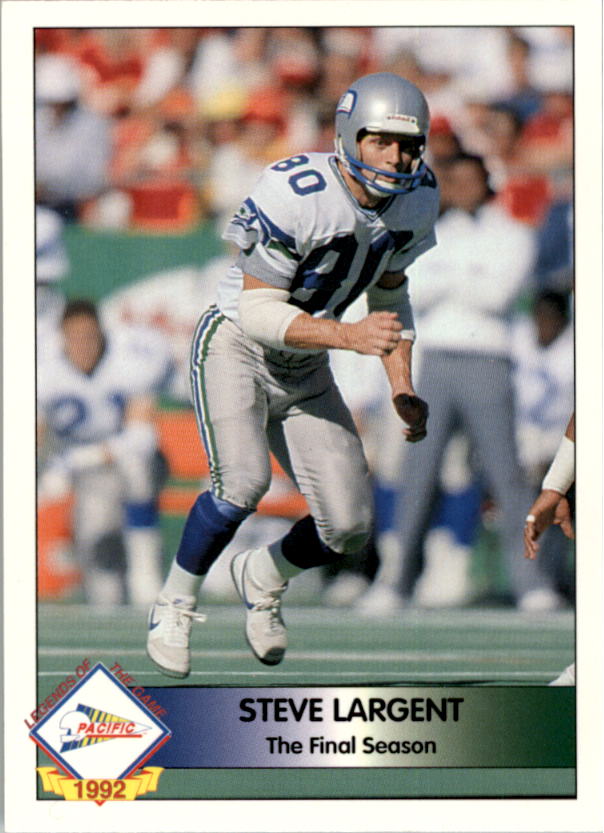 1992 Pacific Steve Largent #8 Steve Largent/The Final Season