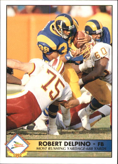 1992 Pacific Football "Insert" Cards - Picture 44 of 93