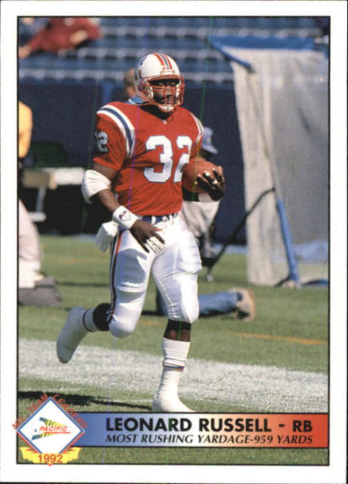 1992 Pacific Football "Insert" Cards - Picture 48 of 93