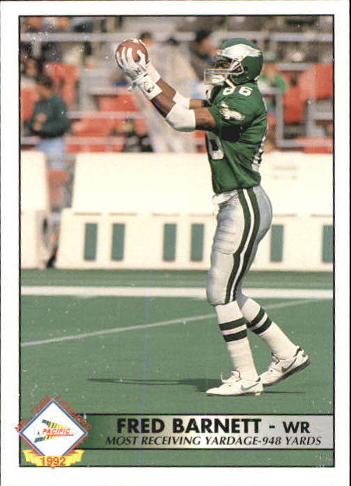 1992 Pacific Football "Insert" Cards - Picture 56 of 93