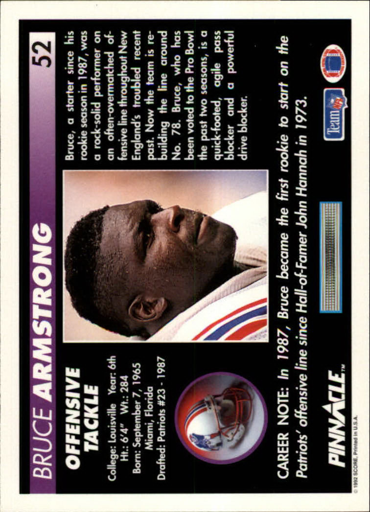 A1803- 1992 Pinnacle FB Card #s 1-250 +Rookies -You Pick- 15+ FREE US SHIP - Picture 105 of 499