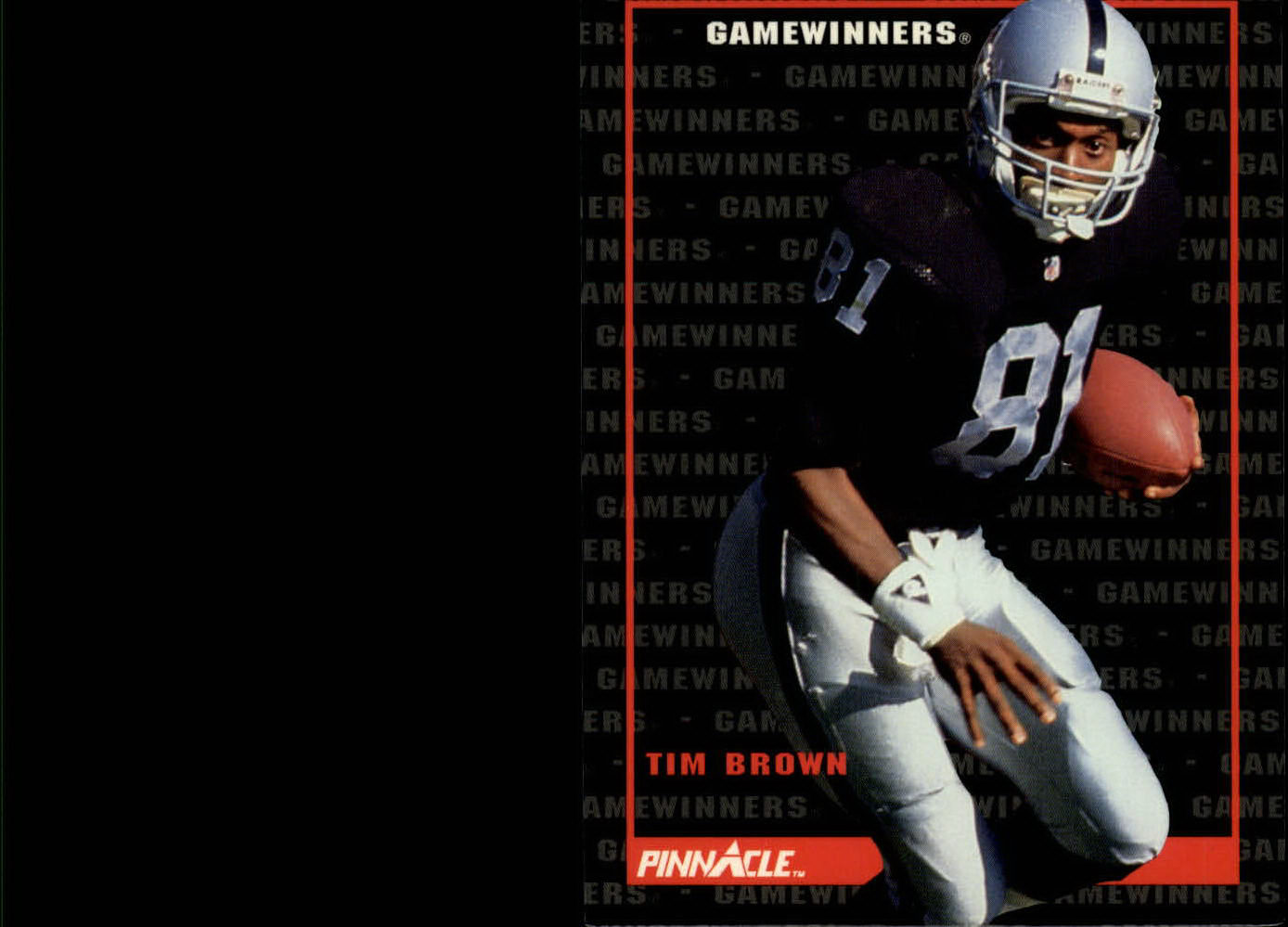 1992 Pinnacle #342 Tim Brown GW