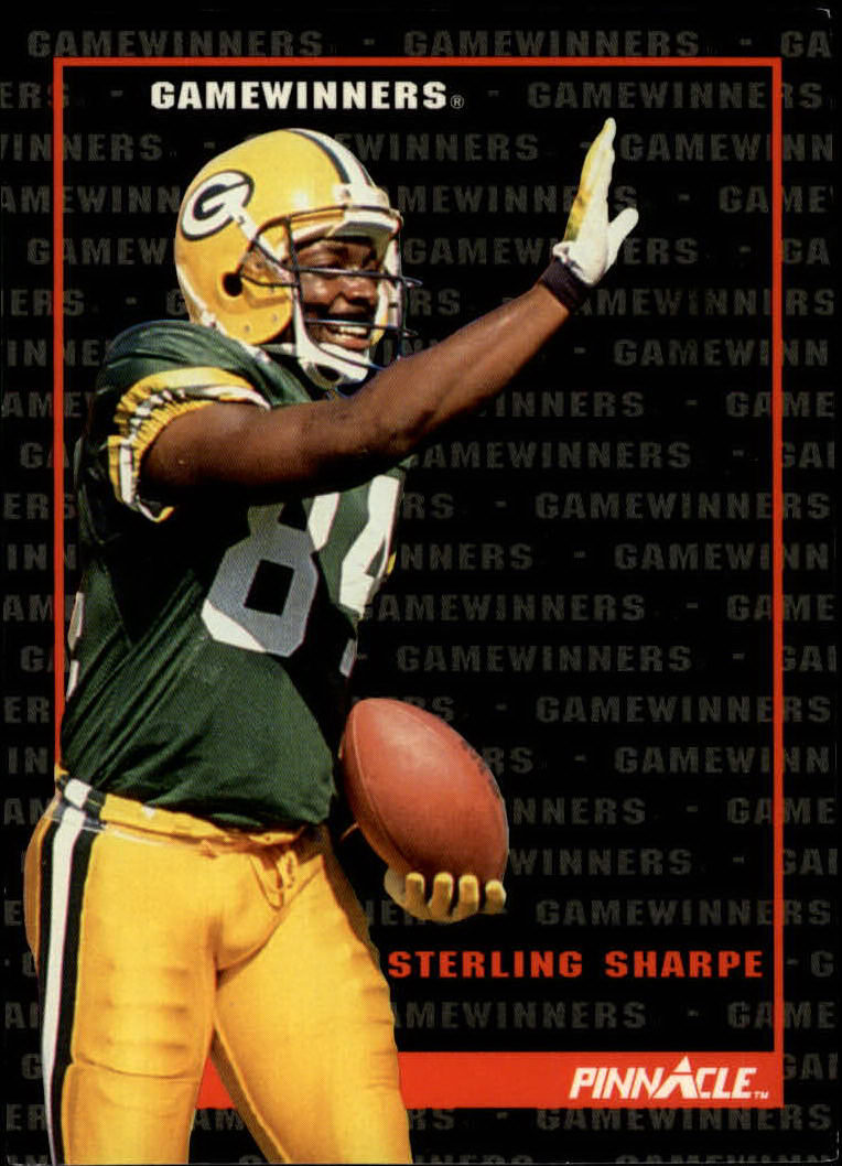 1992 Pinnacle #343 Sterling Sharpe GW