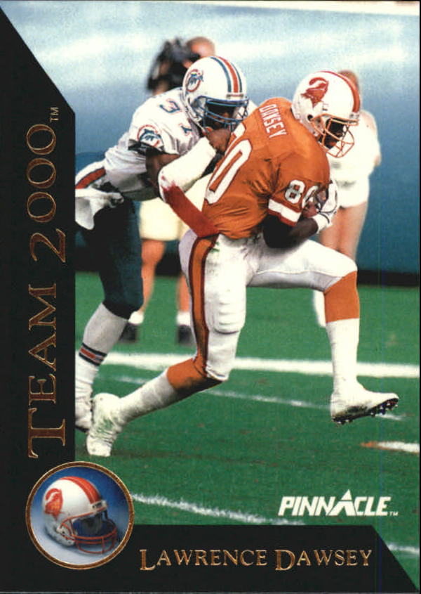 1992 Pinnacle Team 2000 #25 Lawrence Dawsey