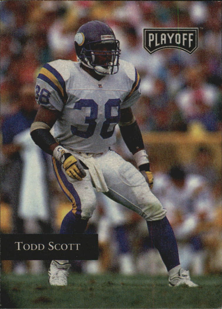1992 Playoff #38 Todd Scott